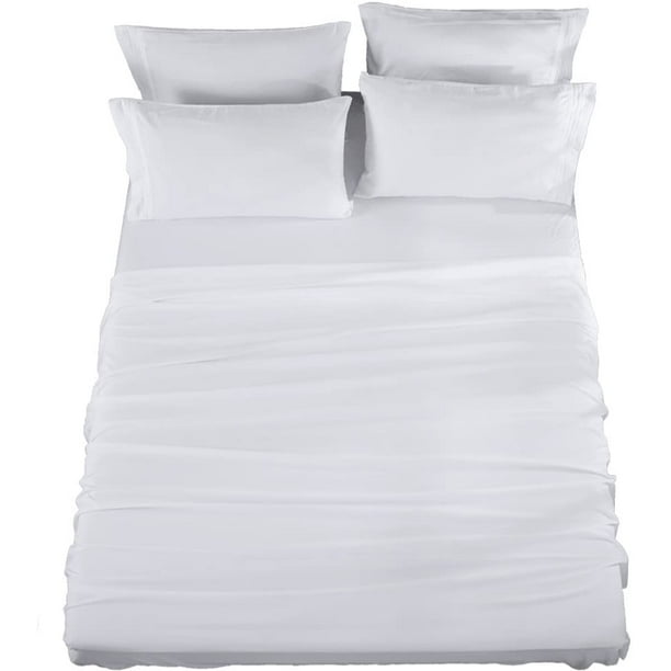 6-Piece Sonoro Kate Bed Sheet Set 1800 Thread Count Luxury Egyptian Queen Set